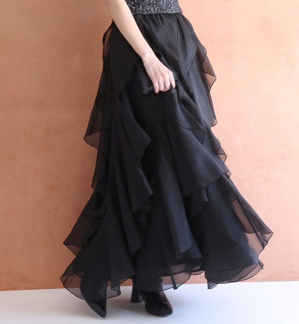Seemi.by NICE CLAUP「【Seemi.by NICE CLAUP】フリルスカート」|スカート|