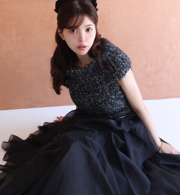 Seemi.by NICE CLAUP「【Seemi.by NICE CLAUP】フリルスカート」|スカート|