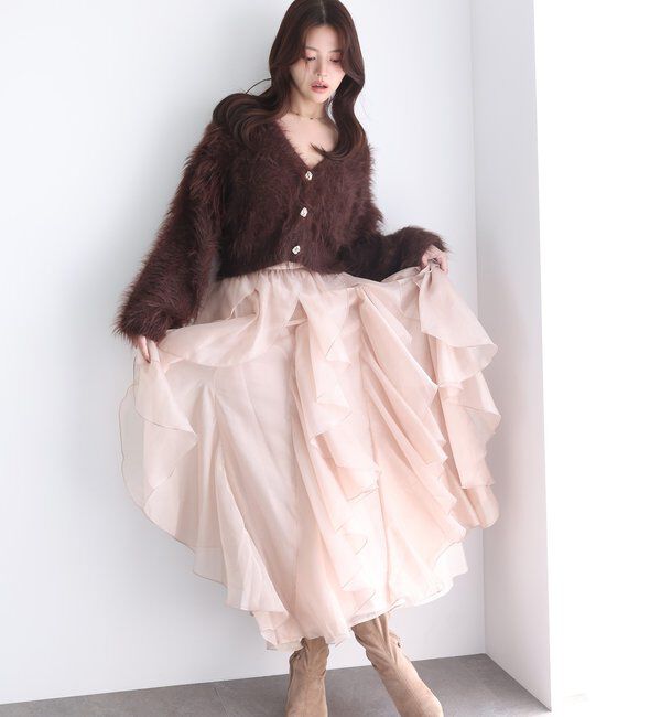 Seemi.by NICE CLAUP「【Seemi.by NICE CLAUP】フリルスカート」|スカート|