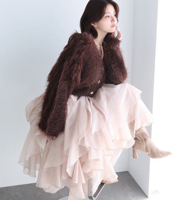 Seemi.by NICE CLAUP「【Seemi.by NICE CLAUP】フリルスカート」|スカート|