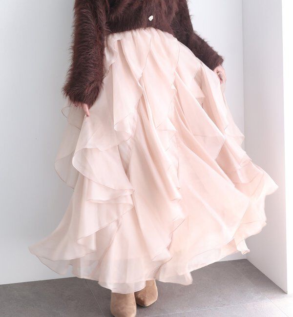 Seemi.by NICE CLAUP「【Seemi.by NICE CLAUP】フリルスカート」|スカート|
