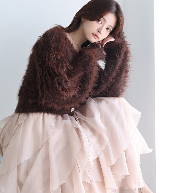 Seemi.by NICE CLAUP「【Seemi.by NICE CLAUP】フリルスカート」|スカート|