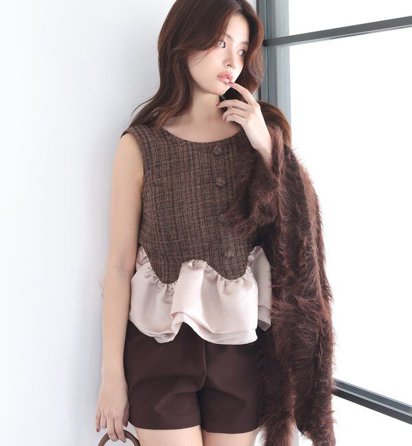 Seemi.by NICE CLAUP「【Seemi.by NICE CLAUP】ショートパンツ(セットアップ可能)」|その他|