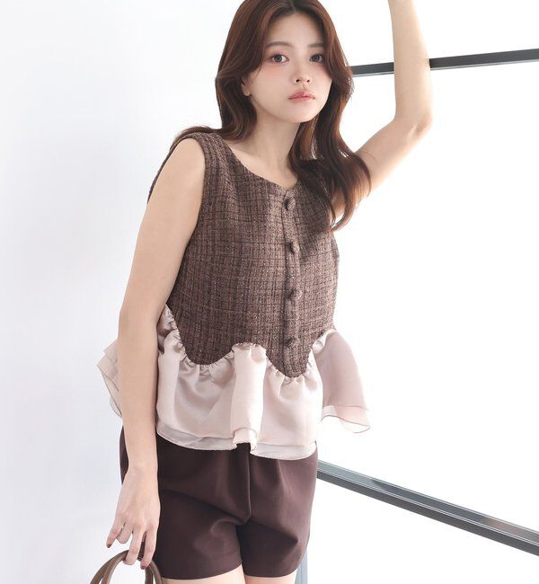 Seemi.by NICE CLAUP「【Seemi.by NICE CLAUP】ショートパンツ(セットアップ可能)」|その他|