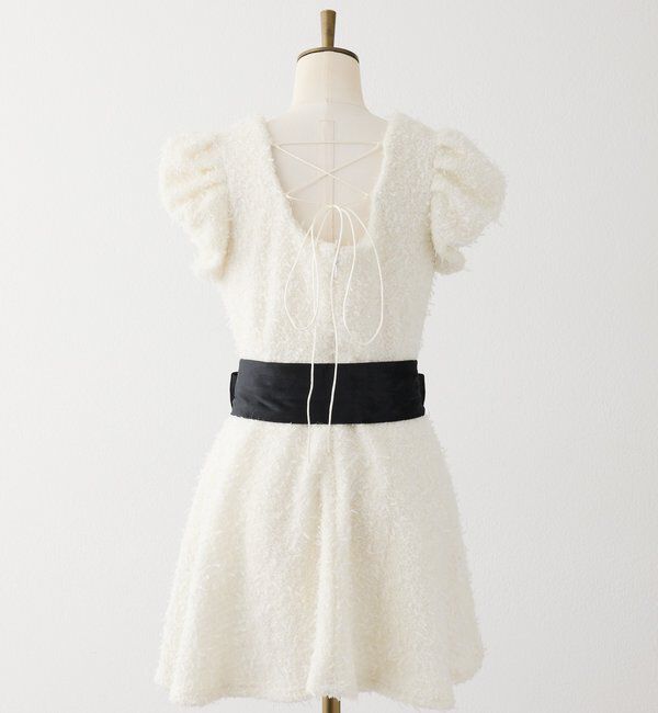 Seemi.by NICE CLAUP「【Seemi.by NICE CLAUP】リボンミニワンピース」|ワンピース|