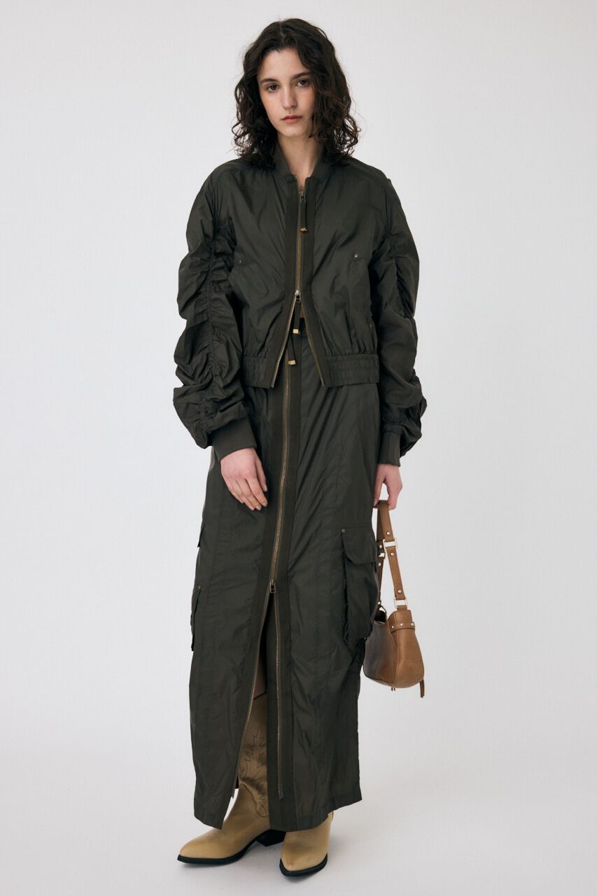 MOUSSY「FRONT ZIP FUNCTION ブルゾン」|ブルゾン・スタジャン|