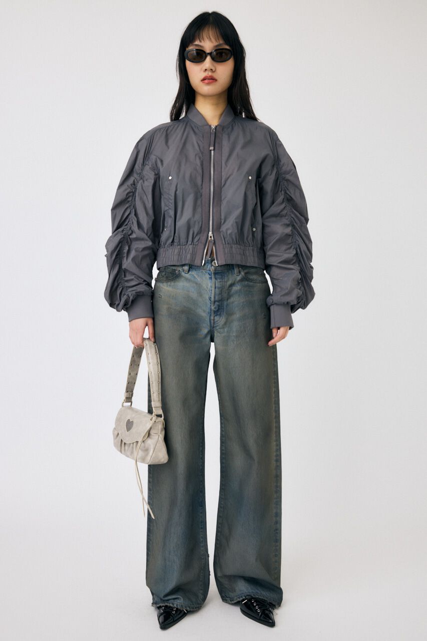 MOUSSY「FRONT ZIP FUNCTION ブルゾン」|ブルゾン・スタジャン|