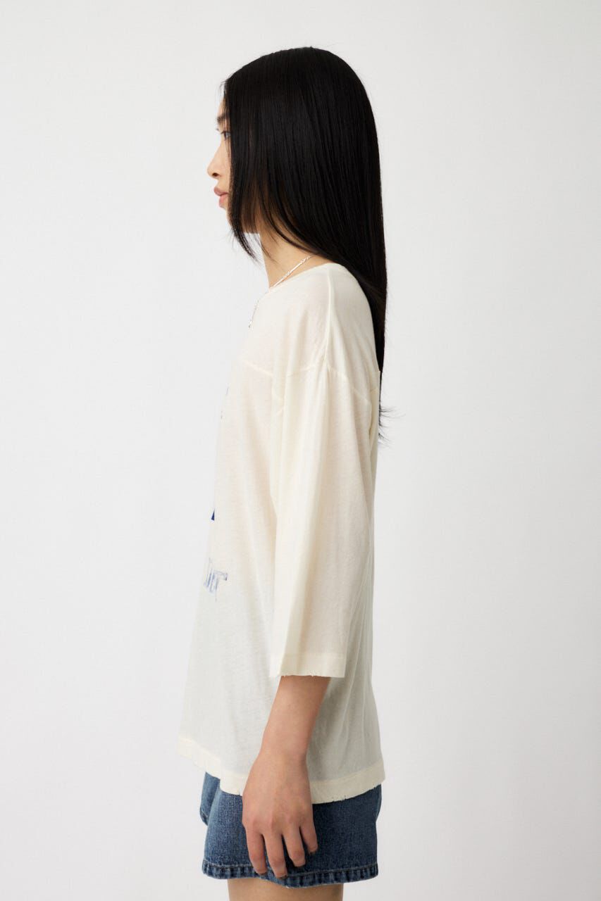 MOUSSY「BROKEN フットボール TEE」|Tシャツ・カットソー|
