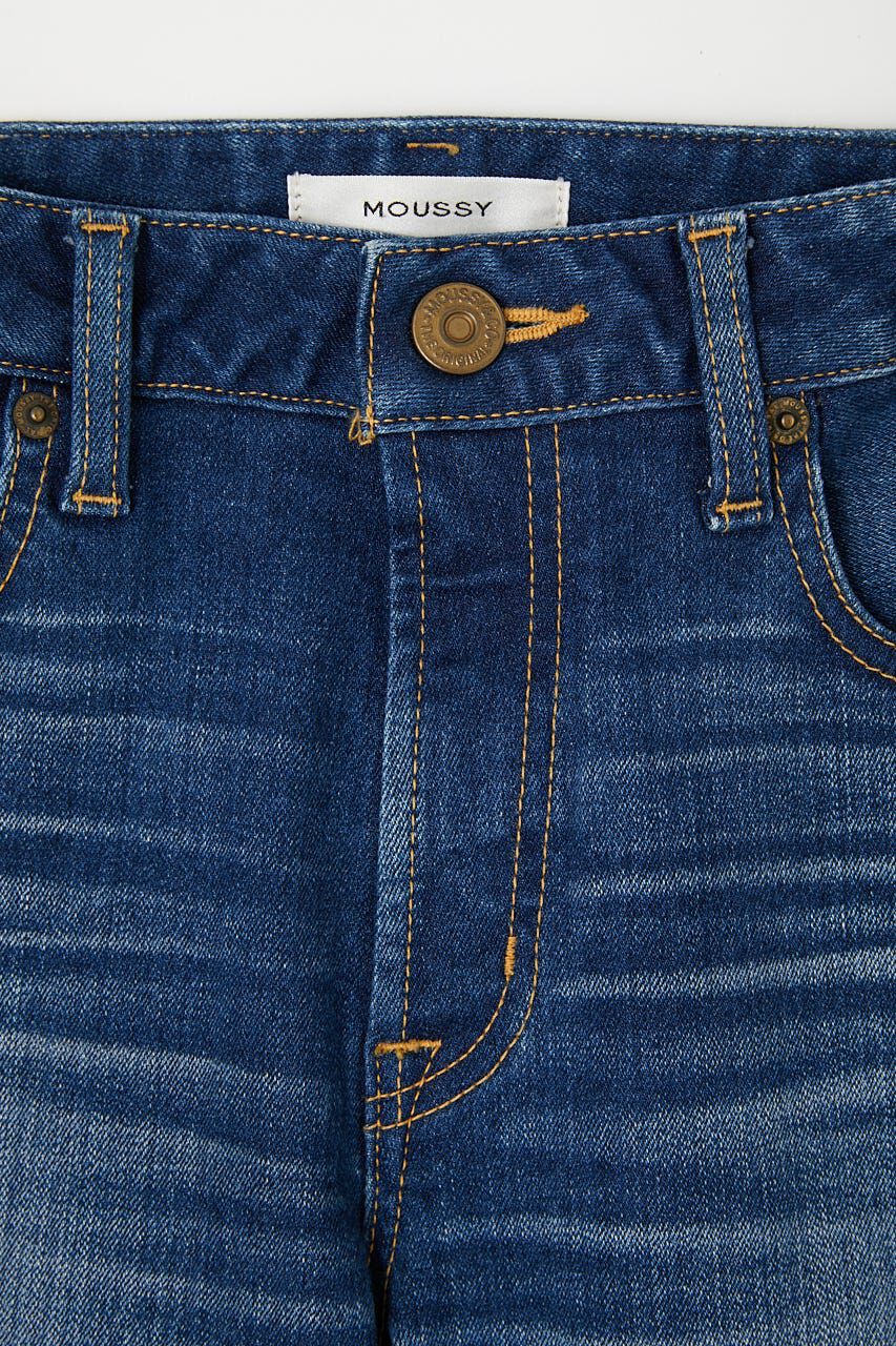 MOUSSY「WF Rebirth embroidery スキニー」|デニム|