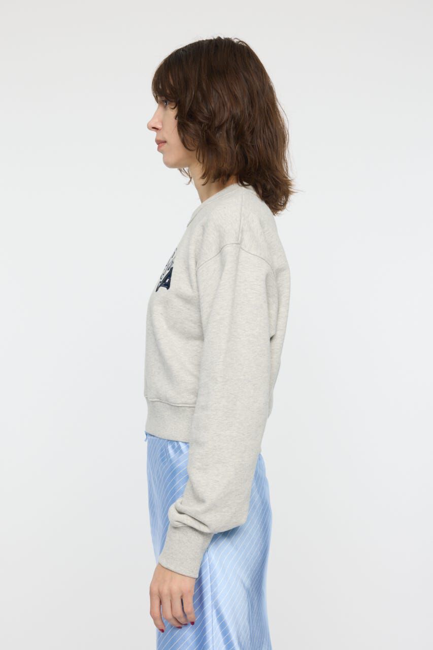 MOUSSY「MOUSSY F/LEATHER PATCH プルオーバー」|パーカー|