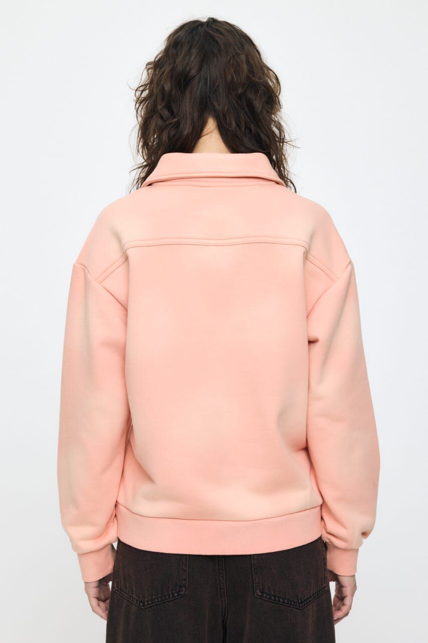 MOUSSY「HALF ZIP SWEAT POLO プルオーバー」|パーカー|