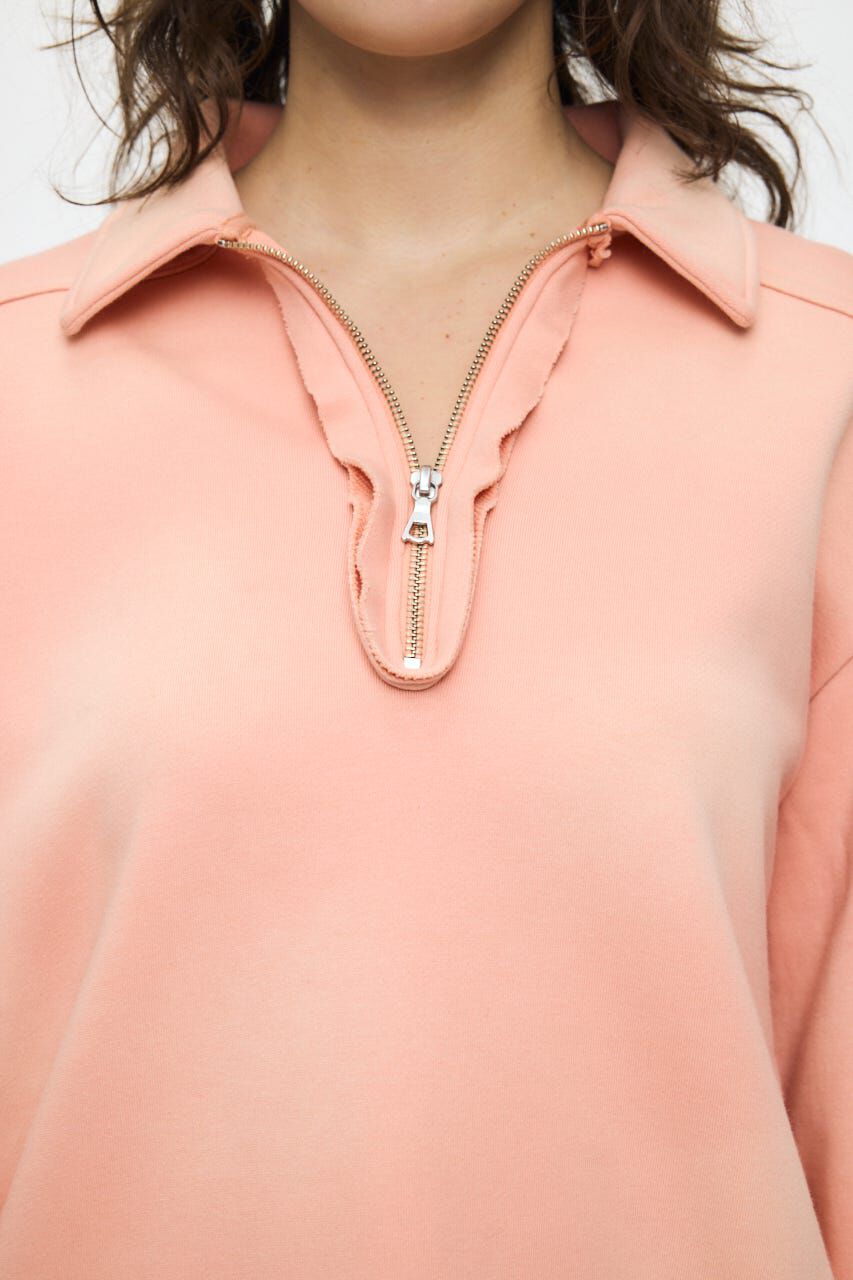 MOUSSY「HALF ZIP SWEAT POLO プルオーバー」|パーカー|