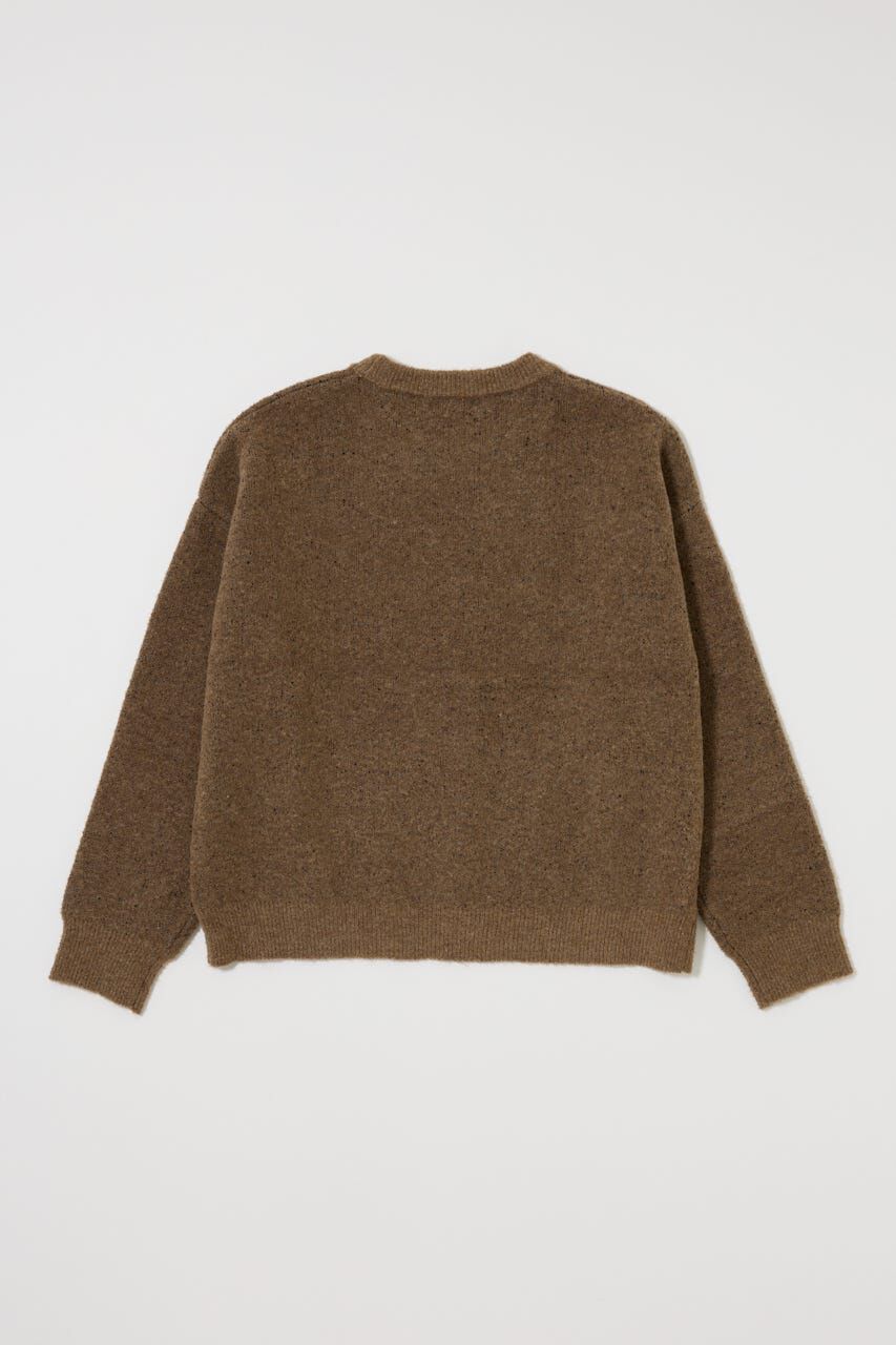MOUSSY「FLORAL PATCH JACQUARD セーター」|ニット・セーター|