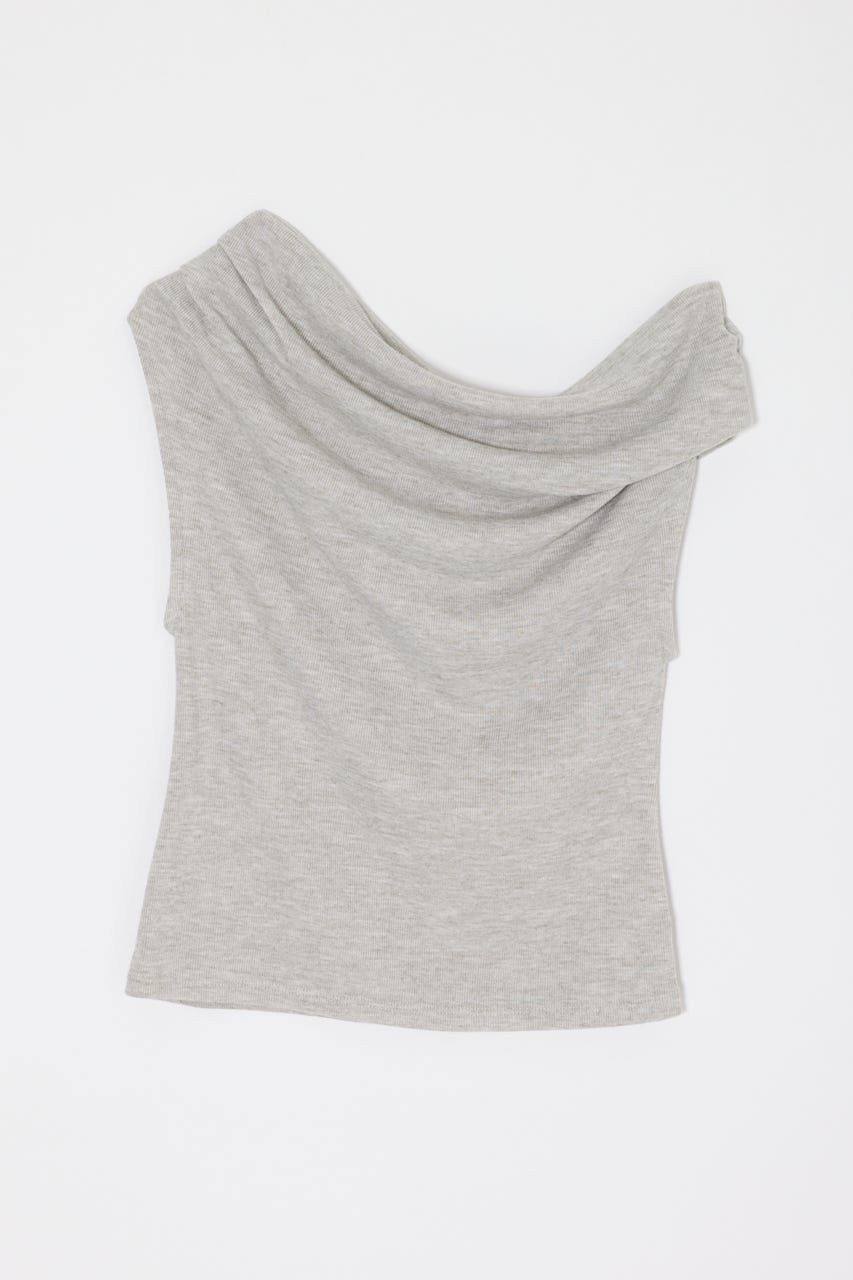 MOUSSY「LAYERED OFF SHOULDER トップス」|Tシャツ・カットソー|
