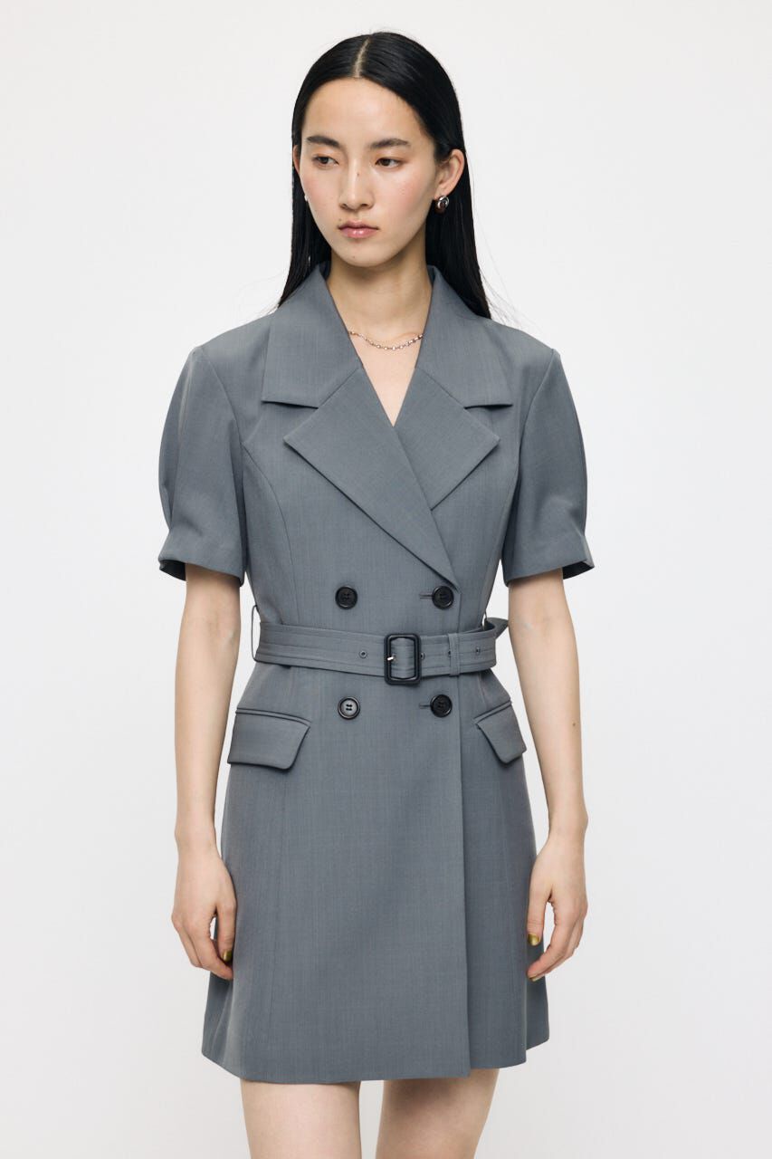 MOUSSY「TRENCH MINI ドレス」|ワンピース|