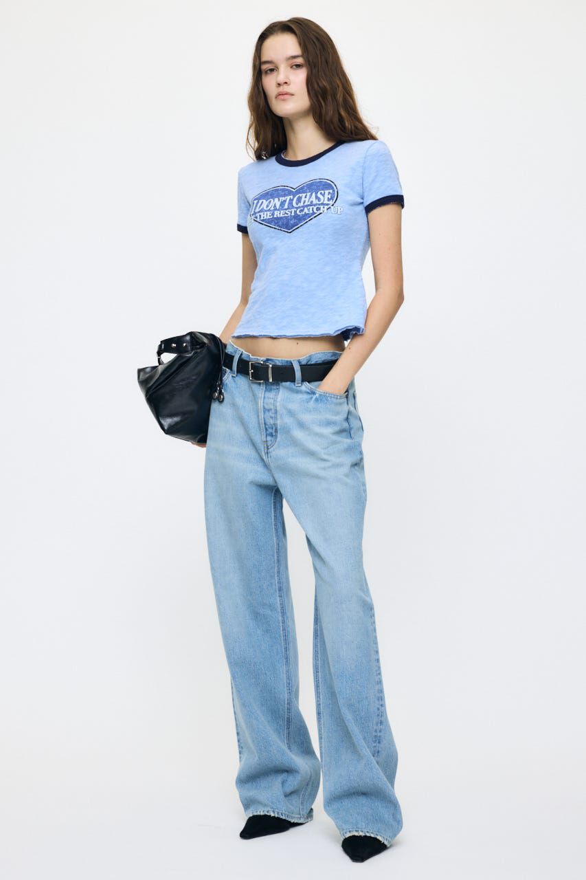 MOUSSY「I DON'T CHASE RINGER Tシャツ」|Tシャツ・カットソー|