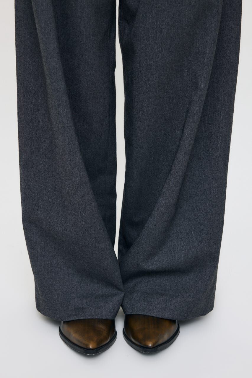 MOUSSY「BELTED WIDE TUCK パンツ」|その他|