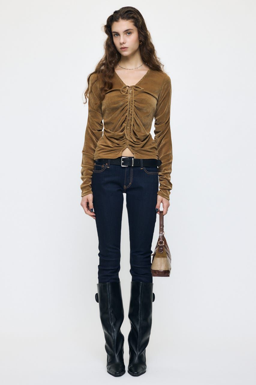 MOUSSY「LOWRISE Rebirth スキニー」|デニム|