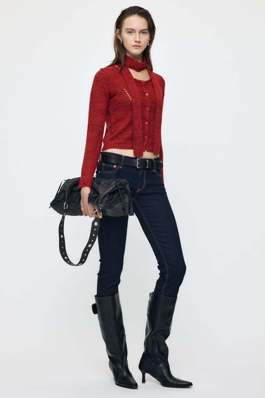 MOUSSY「LOWRISE Rebirth スキニー」|デニム|