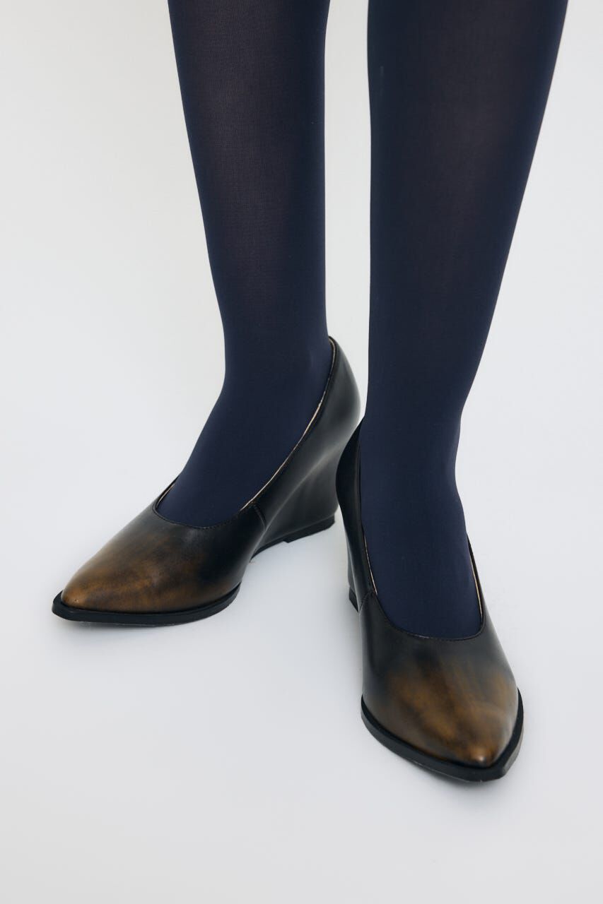 MOUSSY「POINTED TOE WEDGE パンプス」|パンプス|