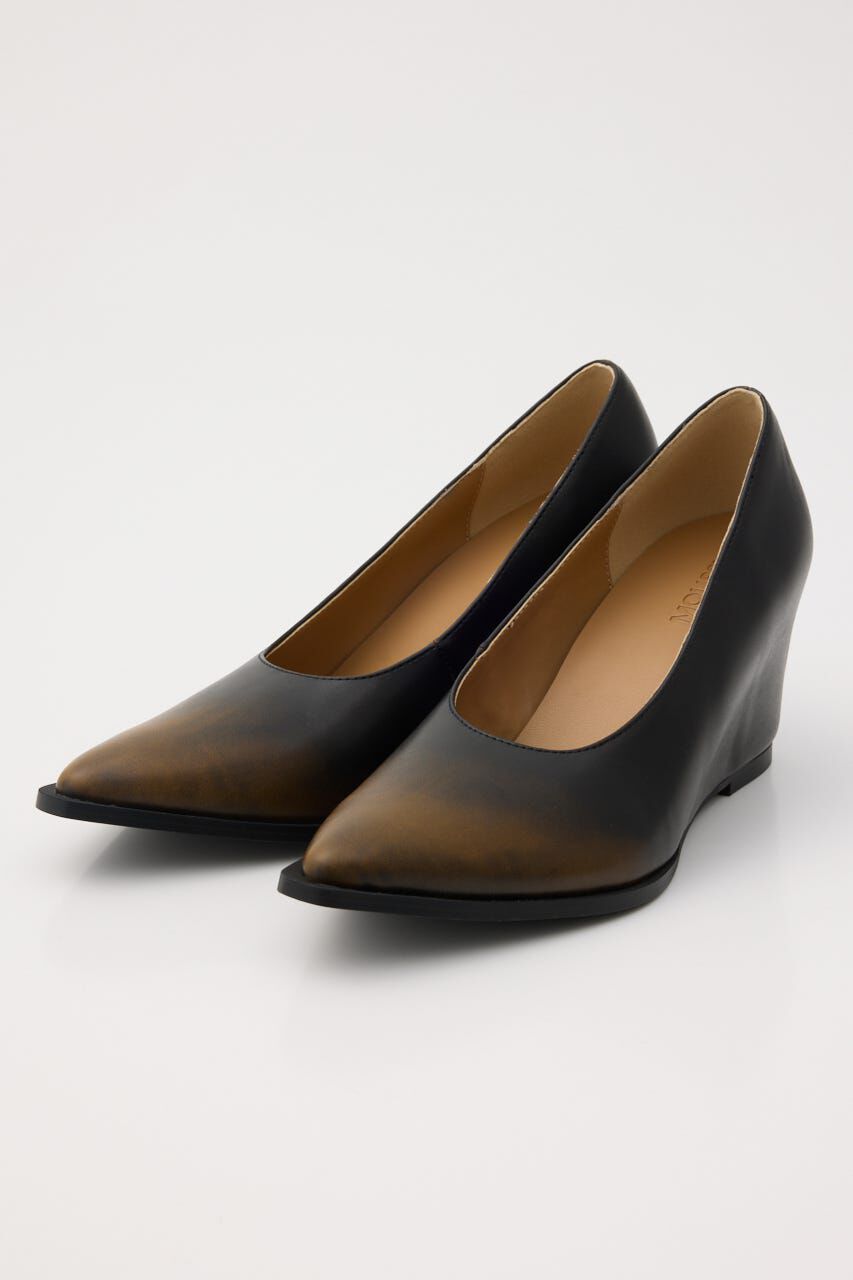 MOUSSY「POINTED TOE WEDGE パンプス」|パンプス|