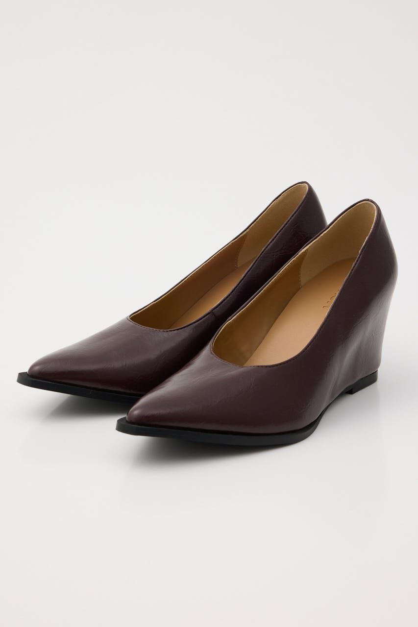MOUSSY「POINTED TOE WEDGE パンプス」|パンプス|