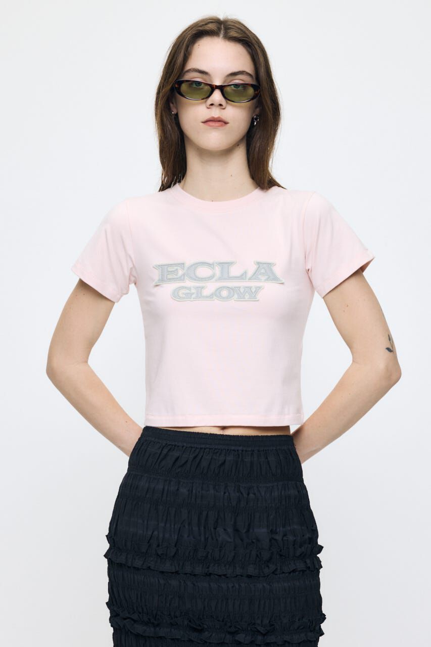 MOUSSY「LEATHER PATCH Tシャツ」|Tシャツ・カットソー|PNK