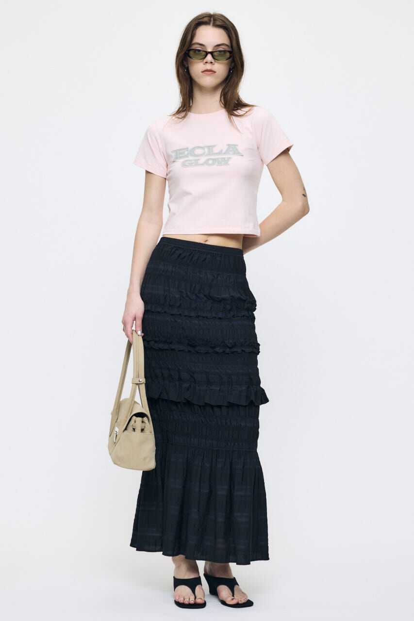 MOUSSY「LEATHER PATCH Tシャツ」|Tシャツ・カットソー|