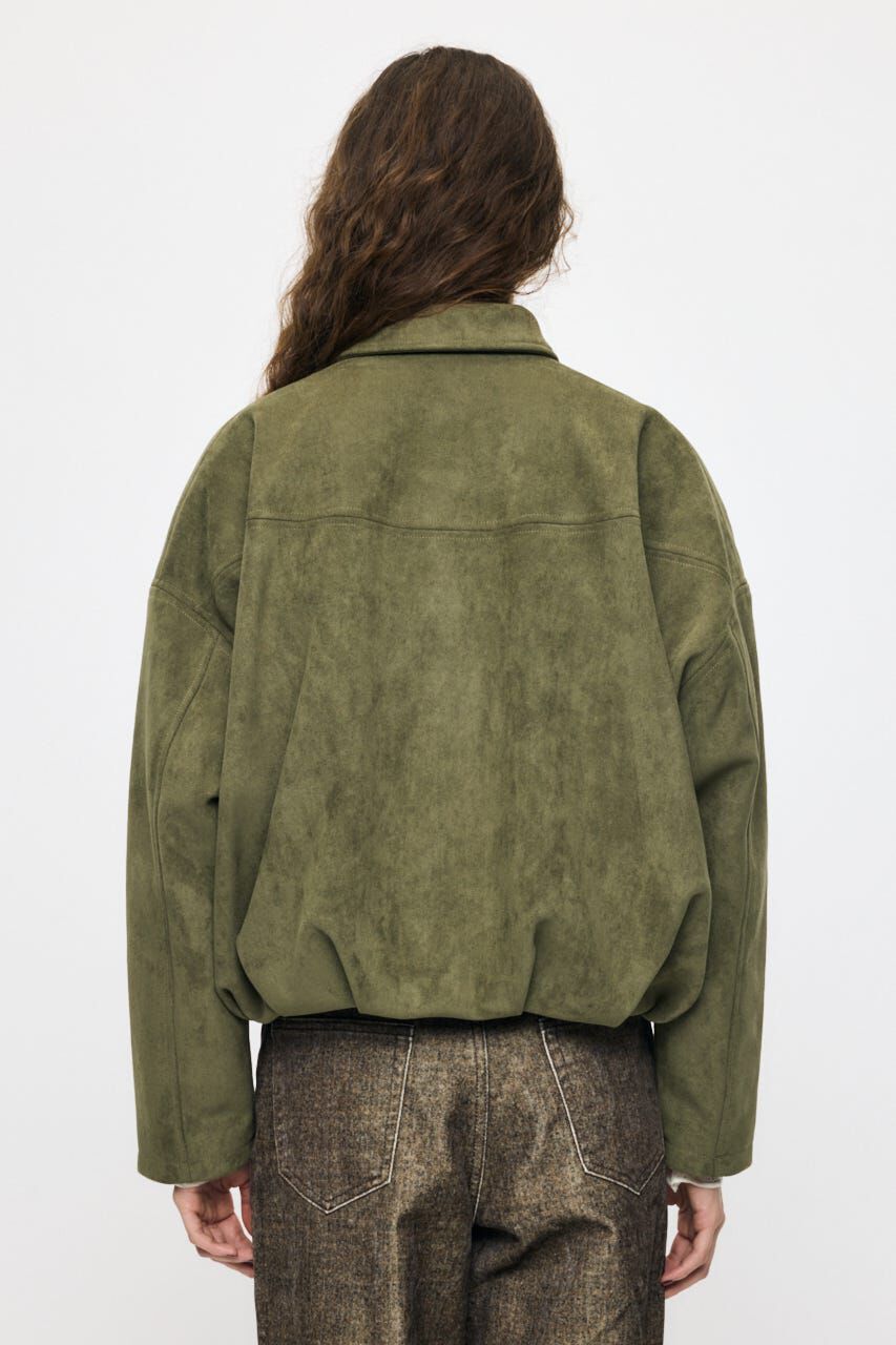 MOUSSY「F/SUEDE PUFFER ブルゾン」|ブルゾン・スタジャン|