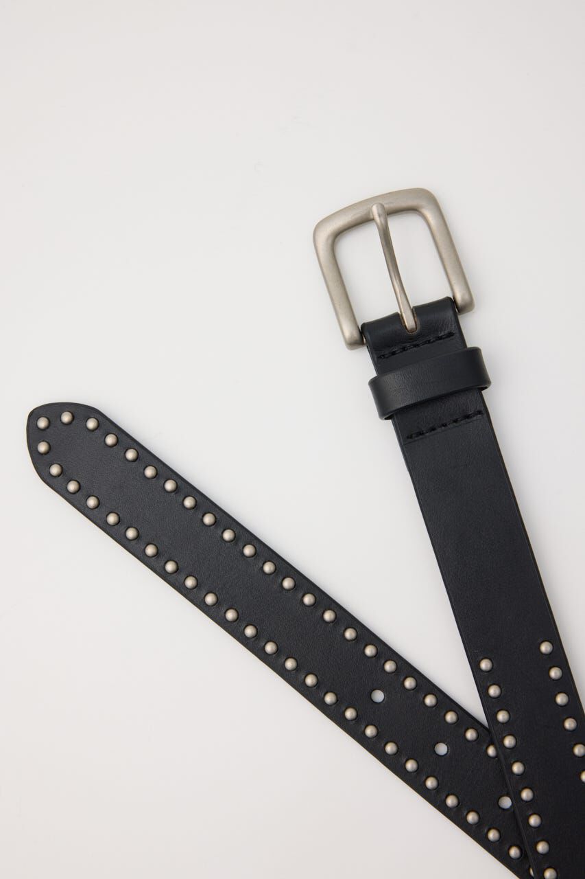 MOUSSY「SMALL STUDS LEATHER ベルト」|ベルト|