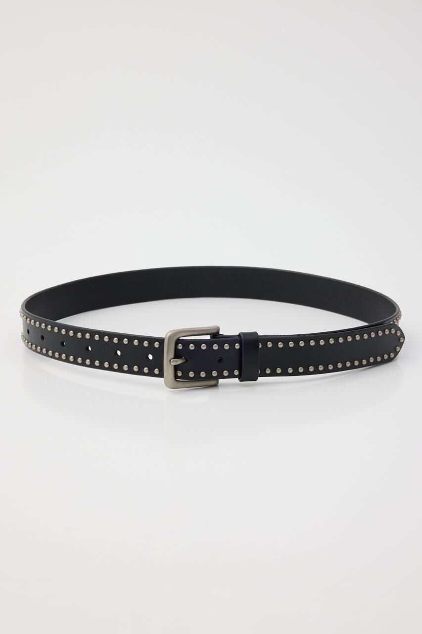 MOUSSY「SMALL STUDS LEATHER ベルト」|ベルト|