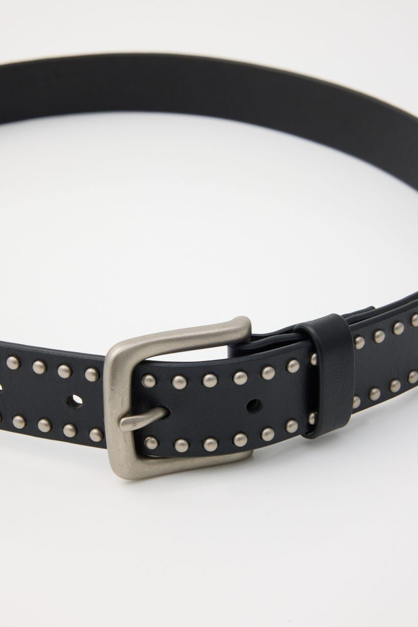 MOUSSY「SMALL STUDS LEATHER ベルト」|ベルト|
