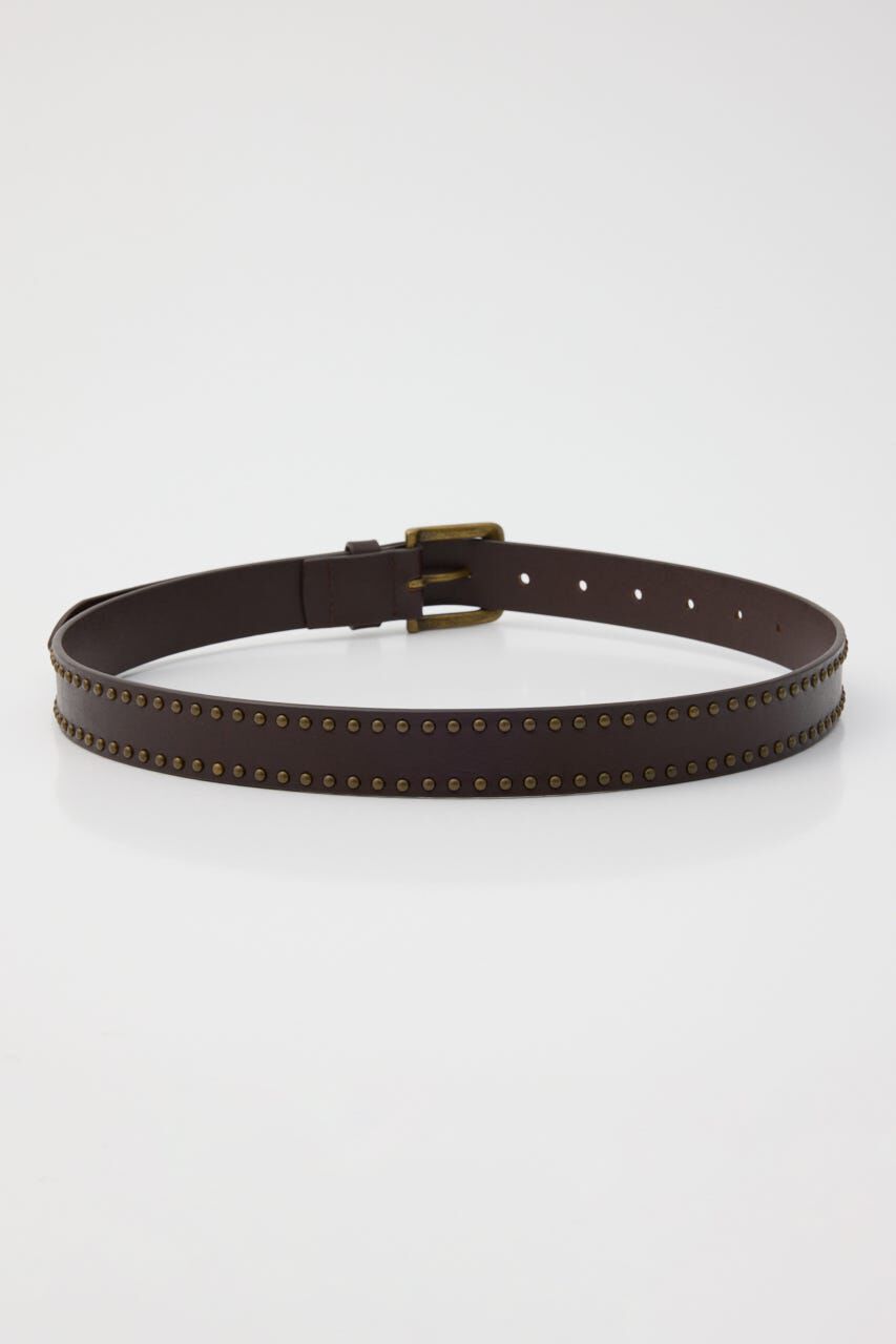 MOUSSY「SMALL STUDS LEATHER ベルト」|ベルト|