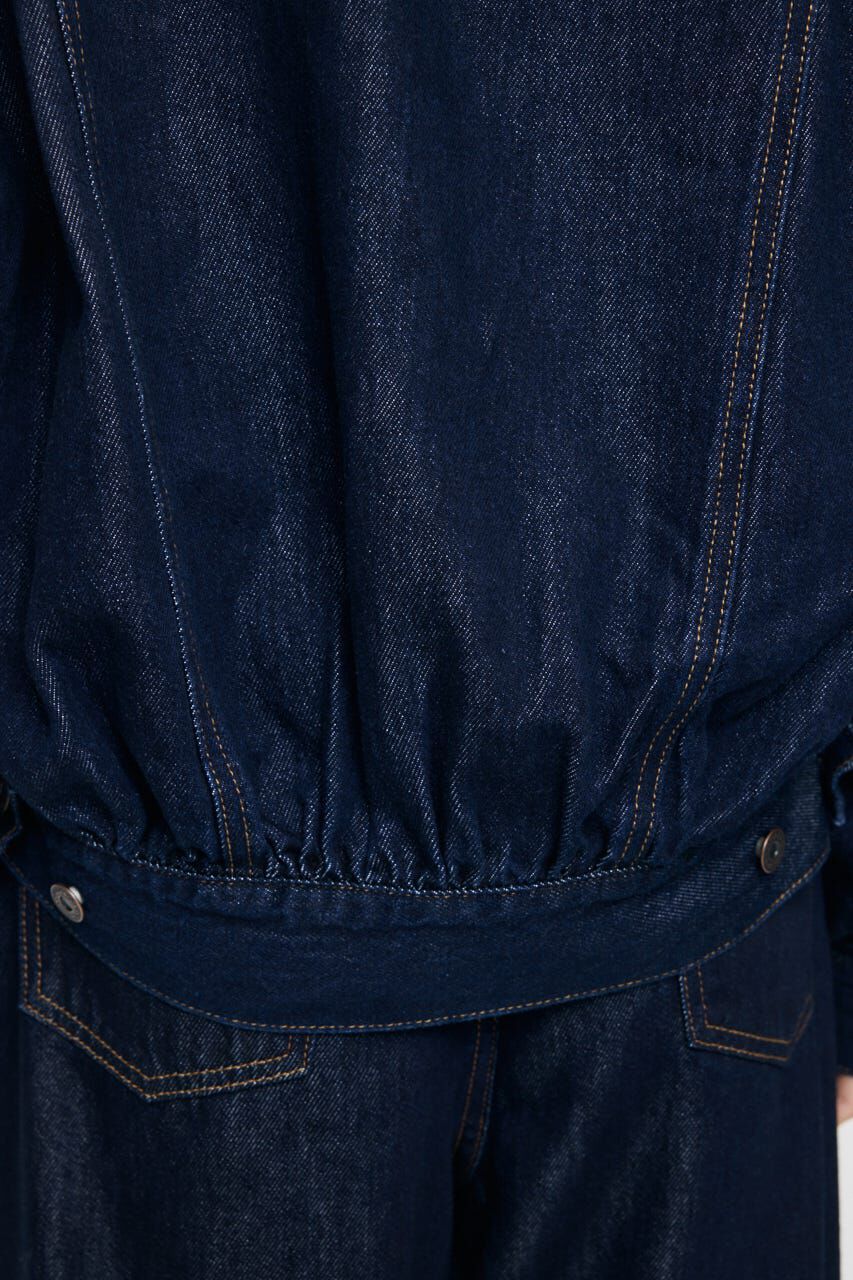 MOUSSY「GATHER HEM DENIM ジャケット」|デニムジャケット|