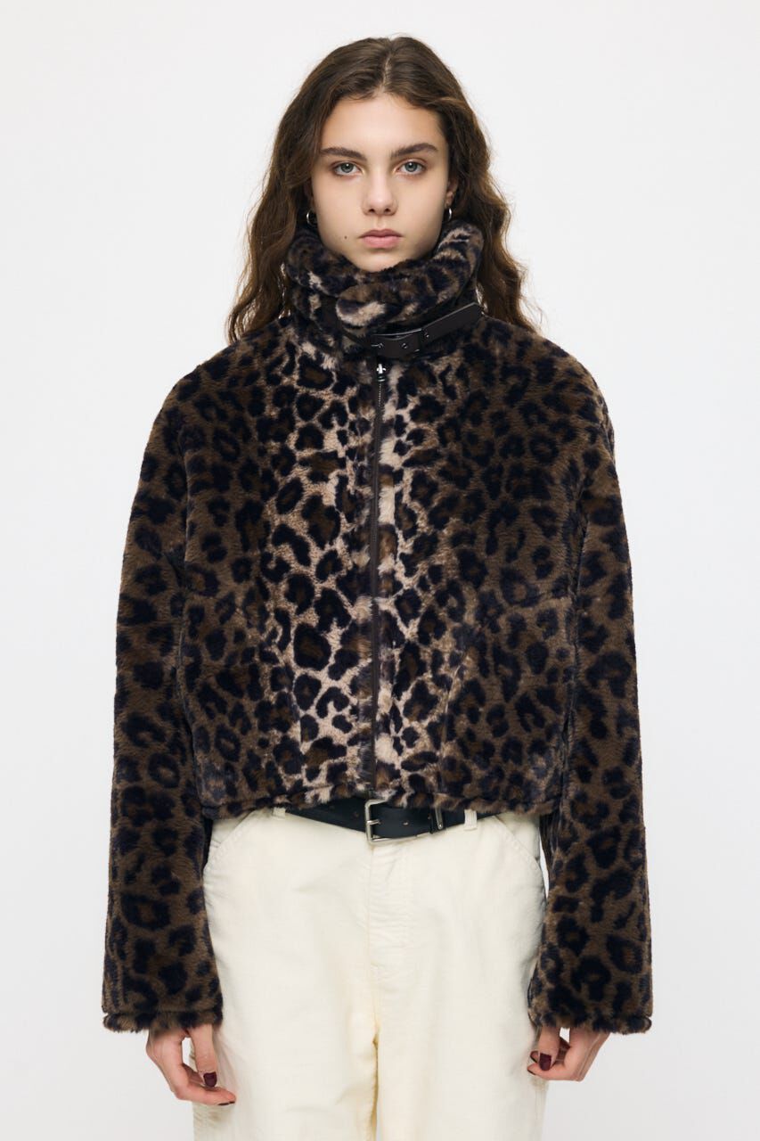 MOUSSY「REVERSIBLE CURLY FUR ジャケット」|ブルゾン・スタジャン|