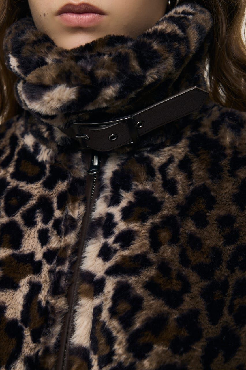 MOUSSY「REVERSIBLE CURLY FUR ジャケット」|ブルゾン・スタジャン|