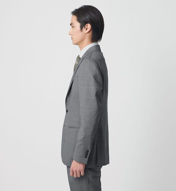 UNITED ARROWS「ピンチェック  ３ボタン スーツ  S‐MODEL」|スーツ|