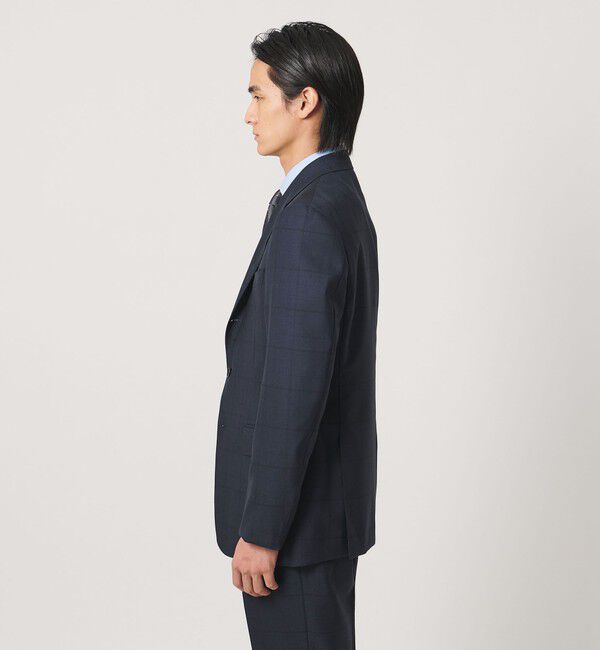 UNITED ARROWS「シャドーグレンプレイド シングル 3ボタン スーツ REGULAR MODEL」|スーツ|