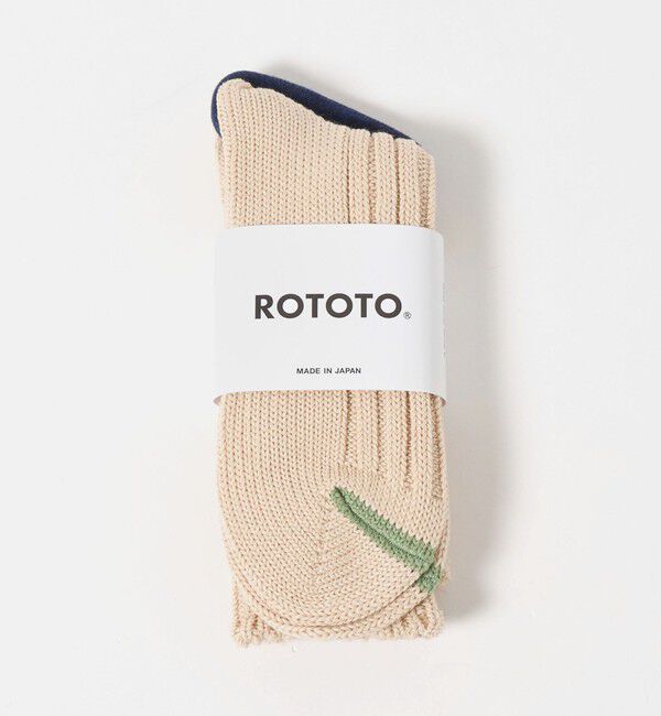UNITED ARROWS「＜ROTOTO＞チャンキー リブ ソックス」|ソックス|