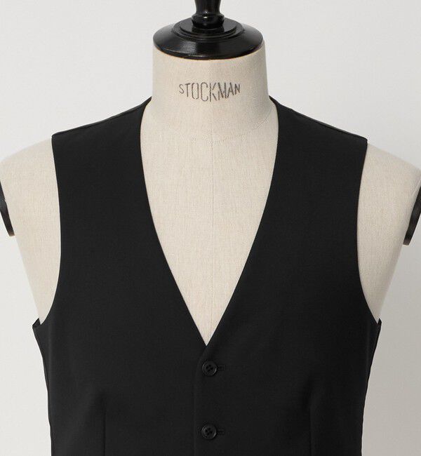 UNITED ARROWS green label relaxing「A+ TWPU サージ スリム 5B セットアップベスト」|スーツ|