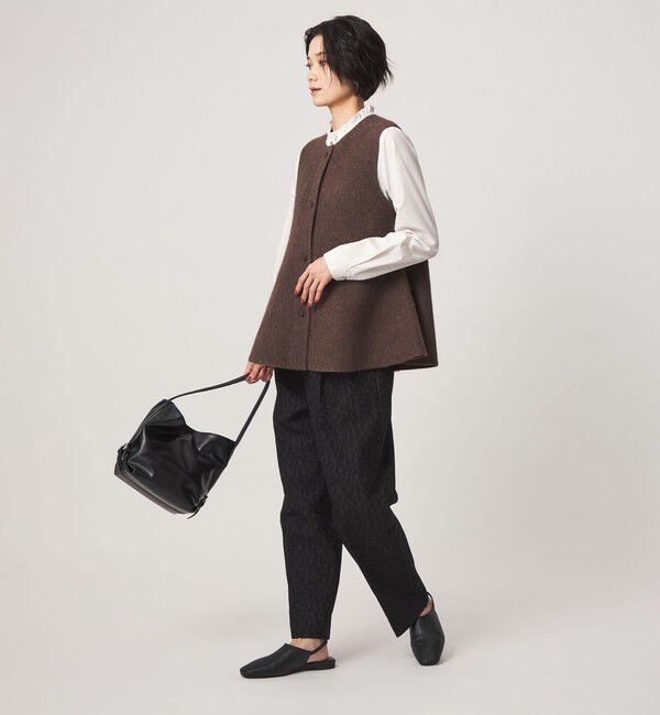 UNITED ARROWS green label relaxing「FOXブレンド セッケツ ニット ジレ」|ベスト・ジレ|