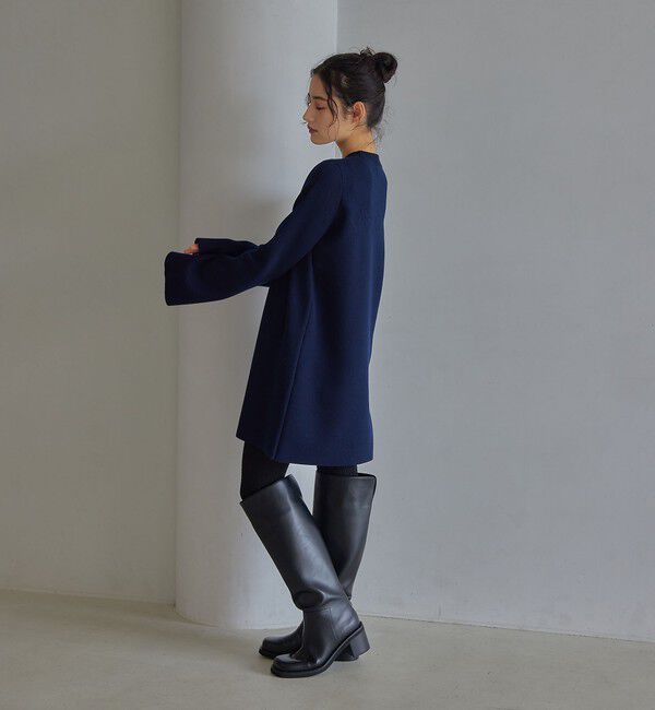 EMMEL REFINES「＜EMMEL REFINES＞EM HW スカシアミ ミニニット ワンピース」|ワンピース|