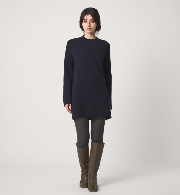 EMMEL REFINES「＜EMMEL REFINES＞EM HW スカシアミ ミニニット ワンピース」|ワンピース|