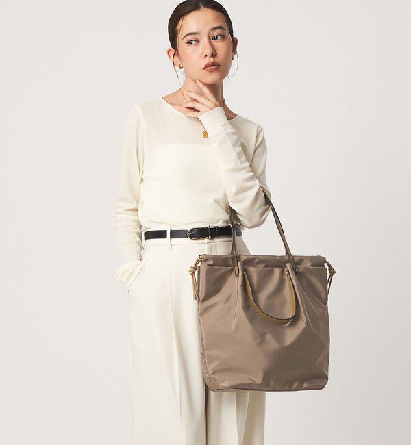 UNITED ARROWS green label relaxing「＜PARTE＞ダブルハンドル トートバッグ はっ水」|ショルダー・メッセンジャー|