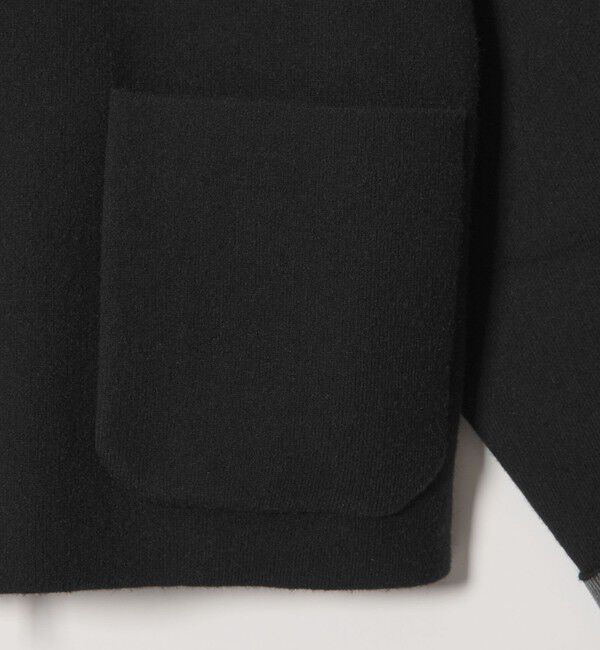 BEAUTY&YOUTH UNITED ARROWS「【WEB限定 Wardrobe DAILY MINIMAL】バイカラー ジップ カーディガン」|カーディガン|