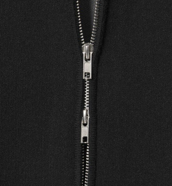 BEAUTY&YOUTH UNITED ARROWS「【WEB限定 Wardrobe DAILY MINIMAL】バイカラー ジップ カーディガン」|カーディガン|