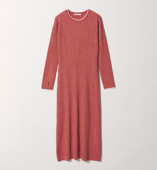 BEAUTY&YOUTH UNITED ARROWS「【WEB限定 Wardrobe DAILY MINIMAL】リブニット フレアワンピース」|ワンピース|