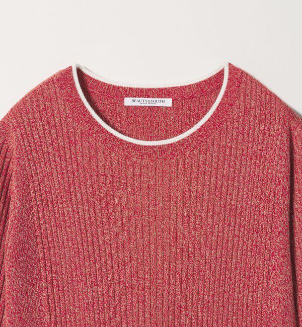 BEAUTY&YOUTH UNITED ARROWS「【WEB限定 Wardrobe DAILY MINIMAL】リブニット フレアワンピース」|ワンピース|