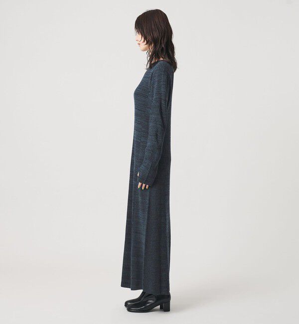 BEAUTY&YOUTH UNITED ARROWS「【WEB限定 Wardrobe DAILY MINIMAL】リブニット フレアワンピース」|ワンピース|