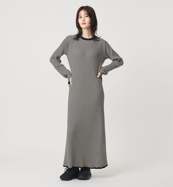 BEAUTY&YOUTH UNITED ARROWS「【WEB限定 Wardrobe DAILY MINIMAL】リブニット フレアワンピース」|ワンピース|その他1